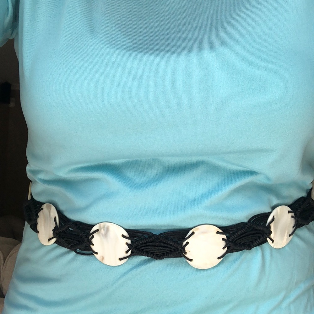 Boho chic belt